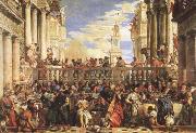 VERONESE (Paolo Caliari) The Wedding Feast at Cana Spain oil painting artist